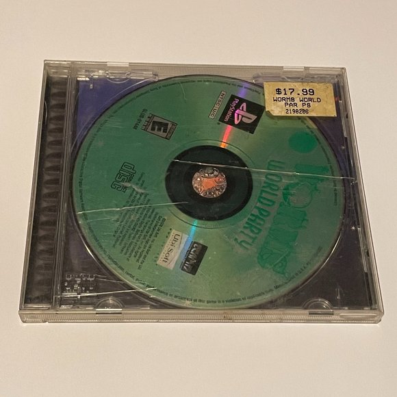 WOrms World Party Sony Playstation in Box Missing Cover - Picture 1 of 3